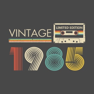 Vintage 1985 Limited Edition Cassette T-Shirt