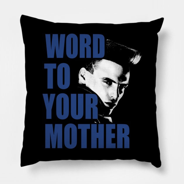 Vanilla Ice Word to Your Mother Pillow by fancyjan