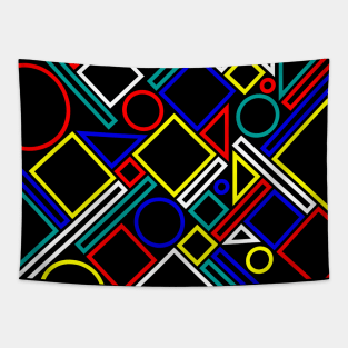 Geometric abstract 3 Tapestry