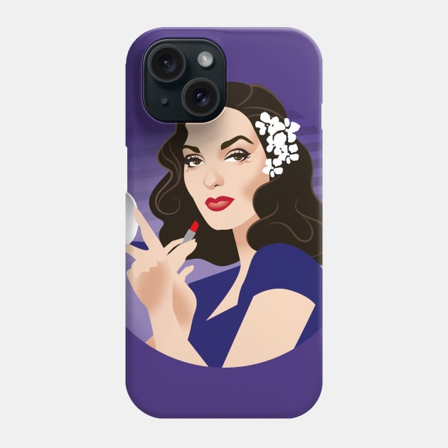 Linda Phone Case by AlejandroMogolloArt