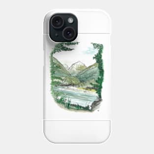 Milford Track - Clinton North Phone Case