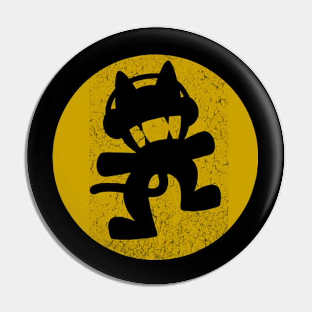 Circle Cat Pin by halodoc