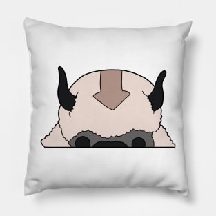 Flying Bison Peeker Pillow