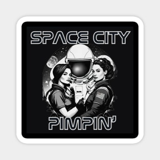 Space City Pimpin' Magnet