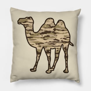 Camel desert camouflage Pillow