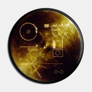 Voyager 1 Golden Record Pin