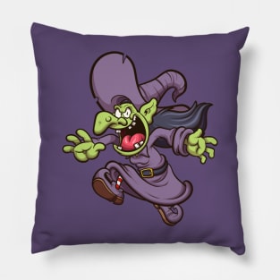 Cartoon Witch Pillow