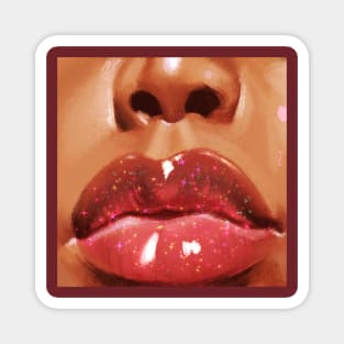 Lips #2 Magnet
