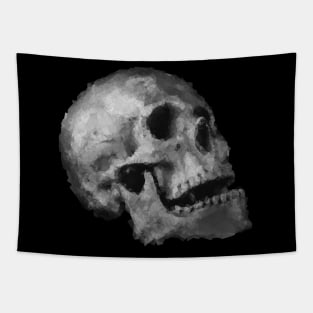 Low Poly Skull Tapestry