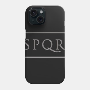 SPQR - Roman Empire Stone Carving Phone Case