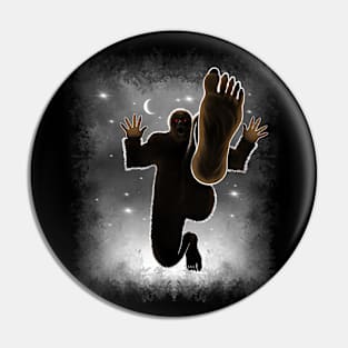 Big foot Halloween Pin