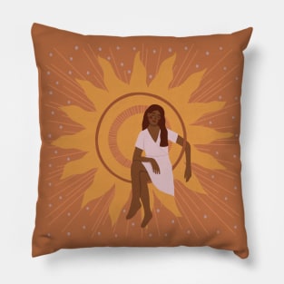 Sun Goddess Pillow