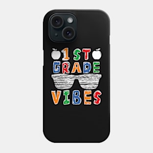 Back to School 1st Grade Vibes shirt, First Day Teacher Kids Phone Case