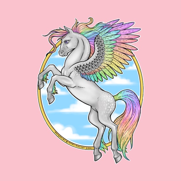 Pegasus Sky by MerryMacArt