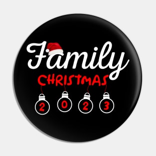 Family Christmas 2023 Pin