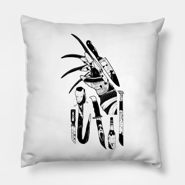 Gang Gang Pillow by P7 illustrations 