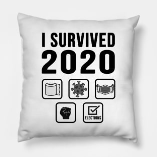 I Survived 2020 Pillow