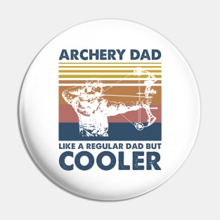 Archery Dad Vintage Gift Father's Day Pin