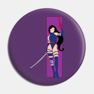 Psylocke Corner Box Pin