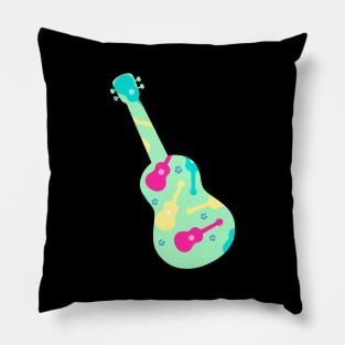 Patrón de ukeleles Pillow