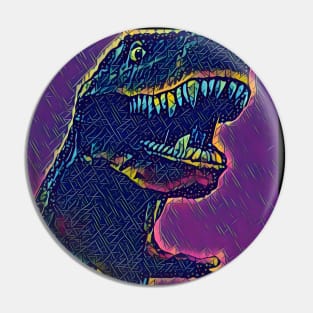 Disco Dino Pin