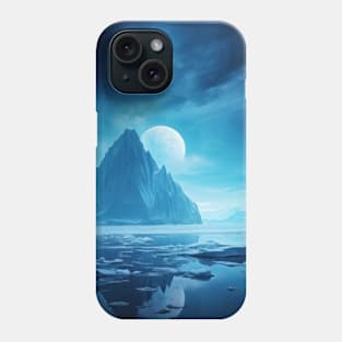 Cold Vast Land Serene Landscape Surreal Phone Case