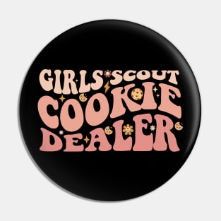 Girls Cookie Dealer Scout For Cookie scouting lover Women Pin