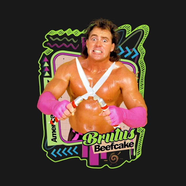 Brutus Beefcake - American Wrestler by PICK AND DRAG