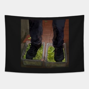 Foot Lettuce Tapestry