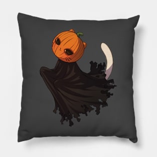 Pumpkin Cat Pillow