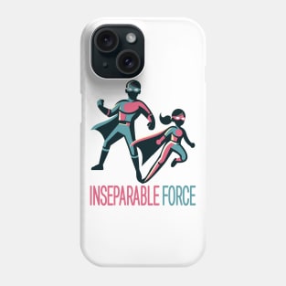 Dynamic Duo: The Sibling Heroes Phone Case