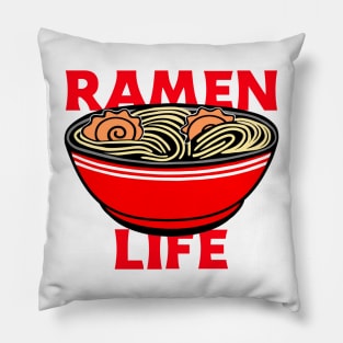 RAMEN Life Ramen Red Noodle Bowl With Pork Pillow