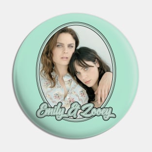 Emily & Zooey Deschanel: Sisters Pin