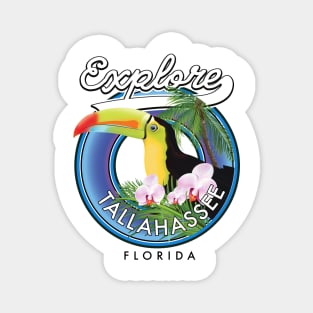 Explore Tallahassee Florida travel patch Magnet