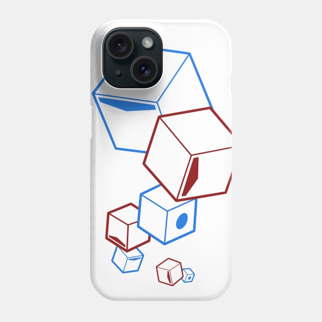 Beat Saber - Floatin' Blocks - White Phone Case by JessySketches