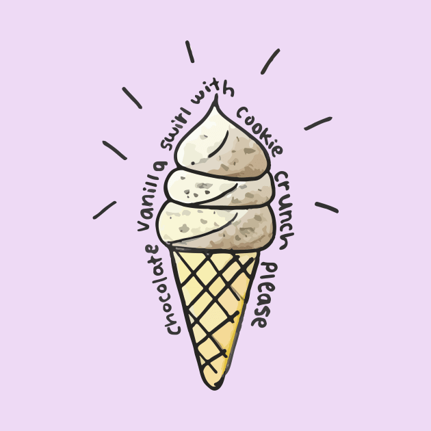 Ice cream vine by cpickgraphics