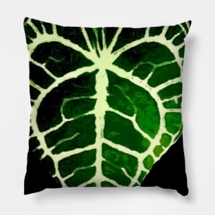 Urban Soule Anthurium Leaf Logo Pillow