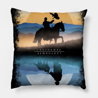 Ladyhawke Knight and Day Pillow