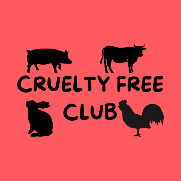 Cruelty Free Club by Whitelaw Tees