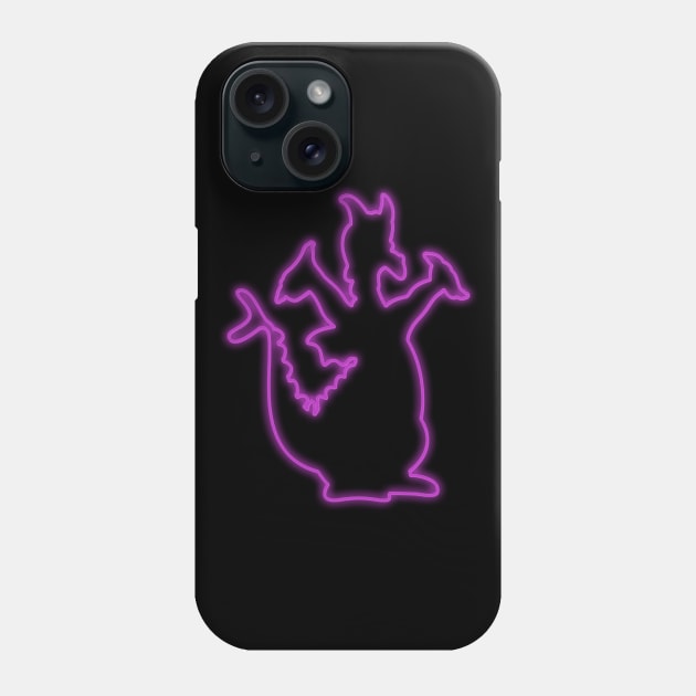 Neon Figment Phone Case by magicmirror