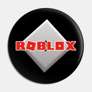 Roblox Logo Pins And Buttons Teepublic - roblox logo white pin