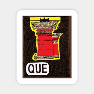 Q is for QUE (BBQ) Magnet