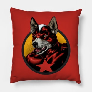 Red Guarddog Pillow