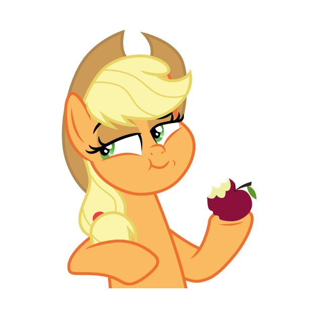 Apple Snacking by CloudyGlow