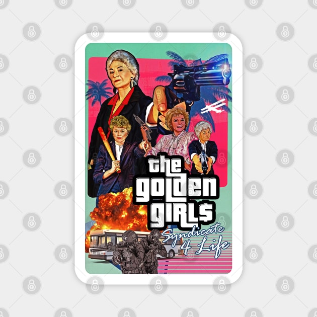 Golden Girls: GTA Miami Magnet by UnlovelyFrankenstein