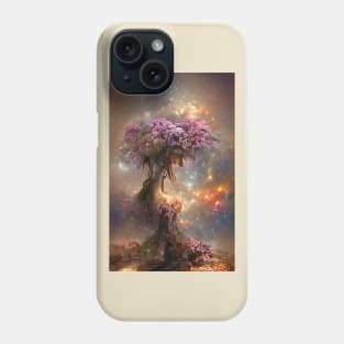 Pink Tree in the Galaxy Phone Case