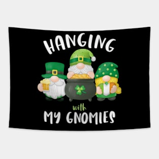 Hanging With My Gnomies Patrick's Day Tapestry