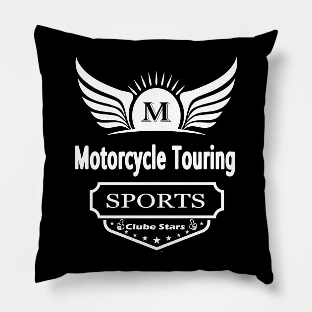 Sport Motorcycle Touring Pillow by Tribun Dash