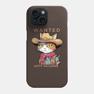 Kitty Cowboy Bandit Phone Case