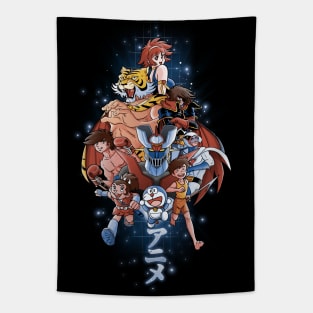 FIRST ANIME HEROES Tapestry